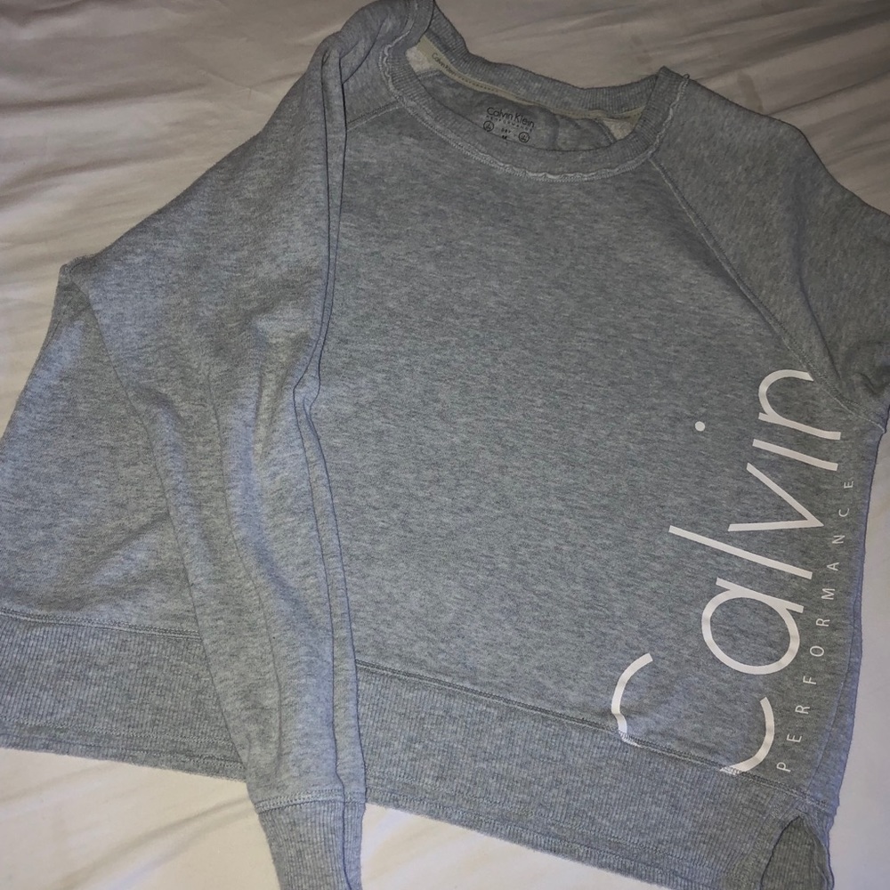 Grey Calvin Klein Performance Crew Neck - image 1